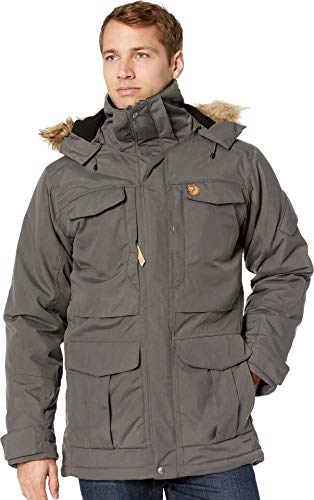 Preisvergleich Produktbild Fjällräven Herren Parka Yupik, Mountain Grey / Dark Grey, L, 80665