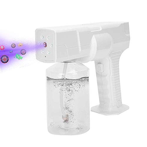 Meisi — Pistola de spray nano a vapor sem fio, spray de desinfecção de atomização, 600 ml, carregame