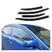 Car Window Accessories Compatible for Mitsubishi Lancer 2008 2009 2010 2011 2012 2013 2014 2015 2016 2017 Sun Rain Visors Guard Deflectors