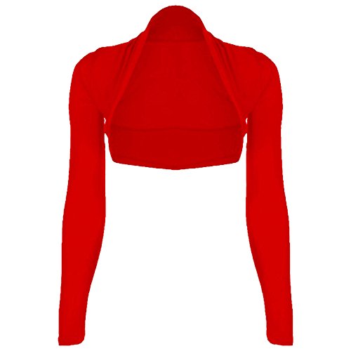 Cárdigan bolero de manga larga para cenas románticas y eventos de noche