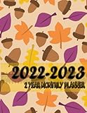  2 Year Monthly Planner 2022-2023: Large 2 Year Monthly Planner Calendar Schedule and Organizer  January 2022 to December 2023 - 24 Months  Tropical Leaves Cover