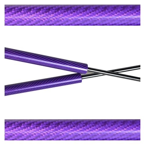 Resorte Gas Capó Amortiguador Gas Capó Delantero Barra Soporte Elevación Para Opel Para Corsa F 2019-2023 Puntales Gas(Purple carbon fiber)