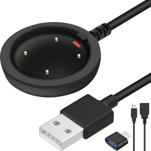 Xiatiaosann �[�d�P�[�u���Ή� Polar Ignite 2 �Ή�Vantage V / V2 / M / M2�AGrit X/X Pro�AIgnite�A���CUSB�[�d�h�b�N�P�[�u���A�X�}�[�g�E�H�b�`�[�d������A�N�Z�T���[�A100cm