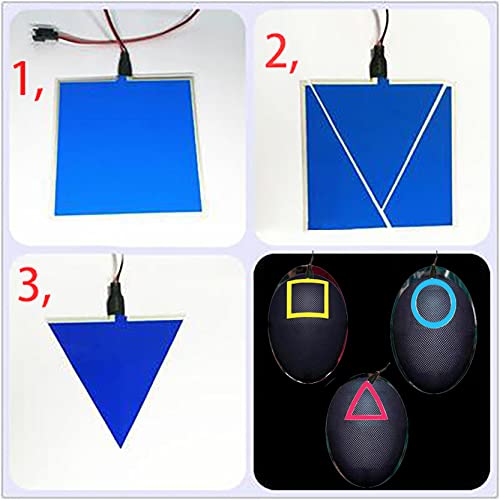 Batman Helmet Rgb Cosplayers El Led Change Color Strip Mask Eyes Light Fan Diy Kit Holiday Decorations Modification Flexible Superhero Decoration Diy Aa Battery 4"Blue #TOP1