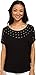 Calvin Klein Women's Short Sleeve Dolman with Grommets