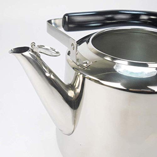 Théière en acier inoxydable 5L anticalcaire et résistante pour induction - 4