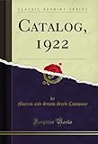 Catalog, 1922 (Classic Reprint)