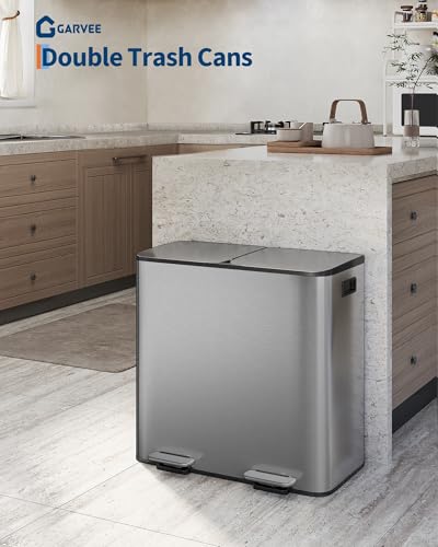 Takywep caneca de basura cocina 2 compartimentos 80 L miniatura 6
