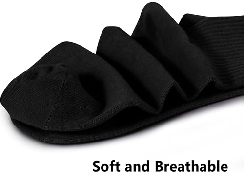 Image of BomKinta Women Casual Calf Socks - Cute Cotton Crew Socks - Soft Above Ankle Sock Gifts 6 Pairs Size 5-10