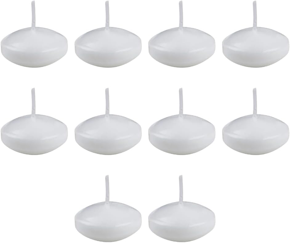 Decorative Floating Candle,Unscented Burning Candle Party and Holiday Decors