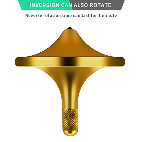 image for CHEETOP Stainless Steel Spinning Top, Premium Exquisite Perfect Balanc