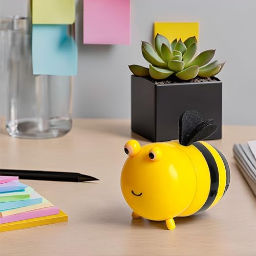 Bee Toothpick Holder Dispenser, Bee Decor Decorations For Home Office, Unique Kitchen Gadgets For Gift Idea, Without Toothpicks