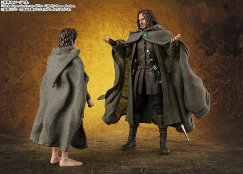TAMASHII NATIONS - The Lord of The Rings - Aragorn (The Lord of The Rings: The Fellowship of The Ring) S.H.Figuarts Action Figure by TAMASHII NATIONS - Image 7