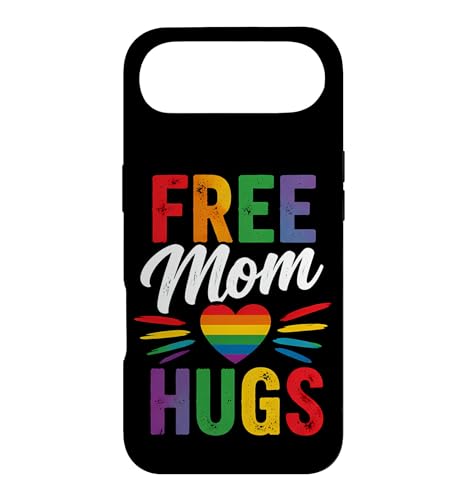 Free Mom Hugs LGBTQIA+ Ally Pride Month�B �X�}�z�P�[�X iPhone Air �p