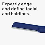 SupaSlick Precision Styler Razor For Men - (3 Pack) - Beard, Mustache, Beards Edgers Trimmer, Eyebrow Razor, Beard Shaping Tool for Facial Hair Fuzz Remover - Image 4