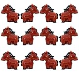 Réalistes : ces adorables figurines de chevaux sont réalisées avec des détails délicats, ce qui en fait la décoration idéale pour un terrarium de mousse et permet de créer de charmants mini-paysages dans n'importe quel espace. petites figurines de chevaux, statuettes de chevaux miniatures