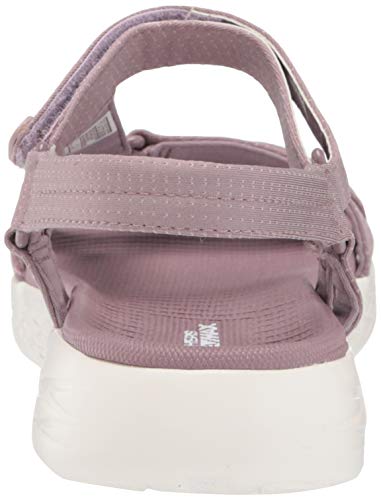 Skechers Womens On-The-Go 600 - Brilliancy Ankle Strap, Light Mauve, 8 M Us #TOP2