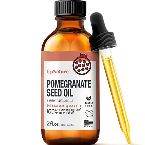 Pomegranate Seed Oil 2Oz - 100% Pure & Natural Pomegranate Oil- Skin Oil, Facial Oil, Face Moisturizer, Hair Oil, Hair Growth Serum & Cuticle Oil- Carrier Oils For Essential Oils- Therapeutic Grade #TOP16
