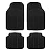 Produktbild Gummimatten für Autos, zuschneidbar, 4-teiliges Set, Schwarz