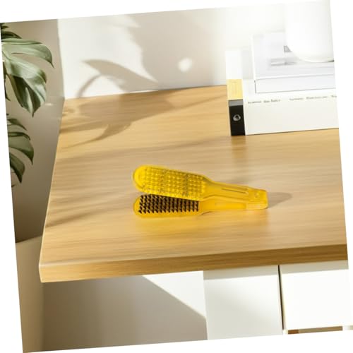 Cepillo alisador de pelo estático doble cara 3pcs miniatura 5