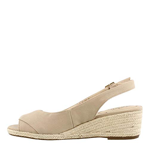 LifeStride Women's Socialite Espadrille Wedge Sandal, Taupe, 7 by LifeStride - Image 5