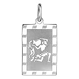 pendentif verseau femme En argent rhodié 925‰ (Argent 925‰ + protection Rhodium)