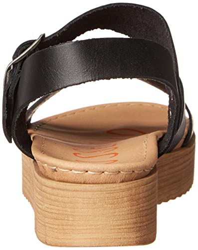 Musse & Cloud Men's Platform Wedge Ankle Strap Sandal3