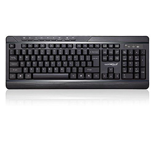 Vaevancom Tastiera Wireless Senza Fili del Usb del...