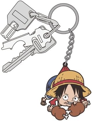 Amazon ワンピース ルフィつままれキーホルダー アニメ 萌えグッズ 通販