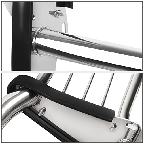 Image of DNA MOTORING GRILL-G-039-SS Front Bumper Brush Grille Guard,Silver