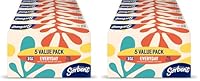 Sorbent Tissues, Everyday Value 10 Pack (5 x 70 Tissues)