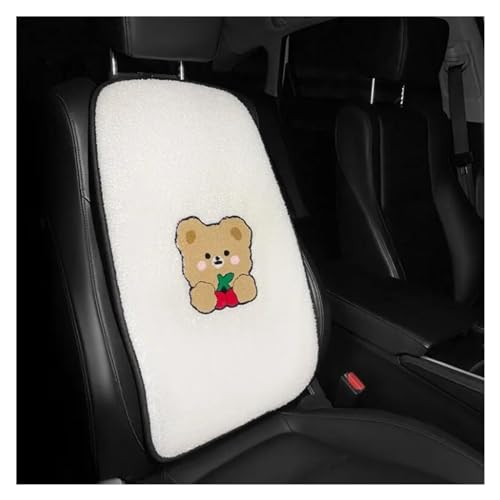 Accessoires d'intérieur de voiture anti froid avec dossier en peluche
