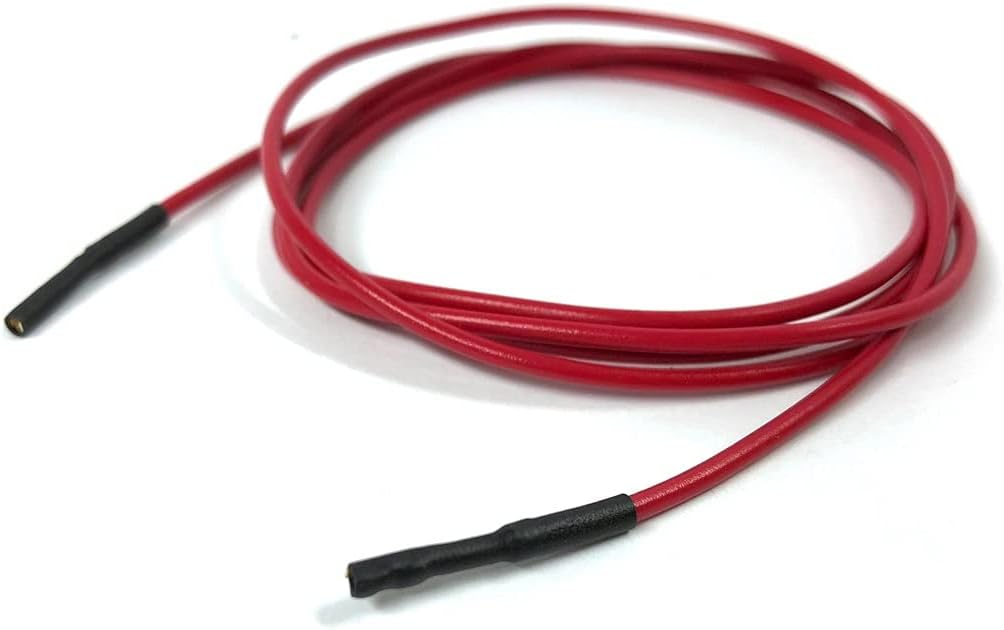 E-Z-HOOK 0.025" Square Socket Test Lead Jumper (22 AWG PVC - 12" Long) - Set of 10: Assorted Colors