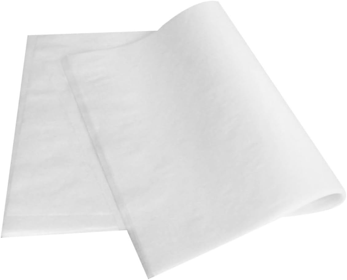 POPETPOP 40sheets Non-stick Cooking Paper Food-grade Silicone Coated Parchment for Baking Grilling and Wrapping for Oven Use and High-temperature Cooking