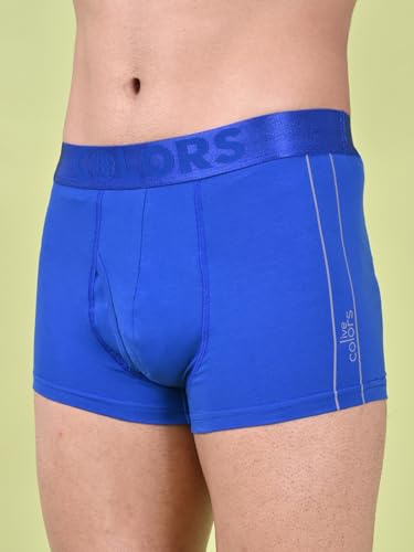 Image of Rupa Colors Pep Collection Trunk for Men, Cotton Blend, Anti Ride-Up, Snug Fit, Pack of 1
