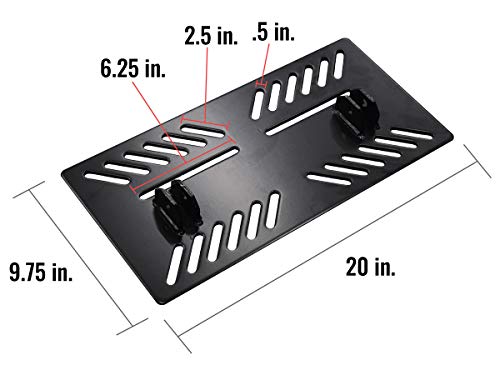 M Massimo Motor Motor Snow Plow - Blade Push Frame For Utv Atv (60 Inch) #TOP3