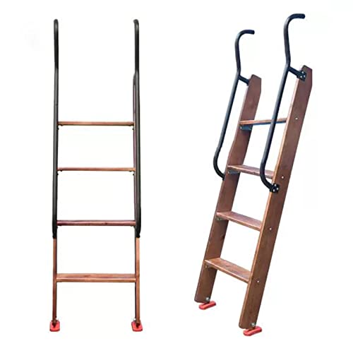 Heavy Bunk Ladder with Safety Handrail, Wooden Bunk Bed Ladders Load