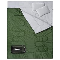 Sacco A Pelo Ohuhu Estate Per Adulti - Leggero, Idrorepellente, Per Campeggio E Escursionismo