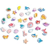 VEOIRXU 50 Piezas Mini Figuras de Animales de Resina Luminosas