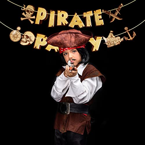 Pirate Party Banner, Pirate Banner, Pirate Birthday Decorations, Pirate Decorations #TOP3