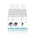 Hometom Eyelash Serum Supplement Liquid | Fast Rapid Growth Vitamins Solution | For Thicker and Fuller Eyelashes & Eyebrows (White)