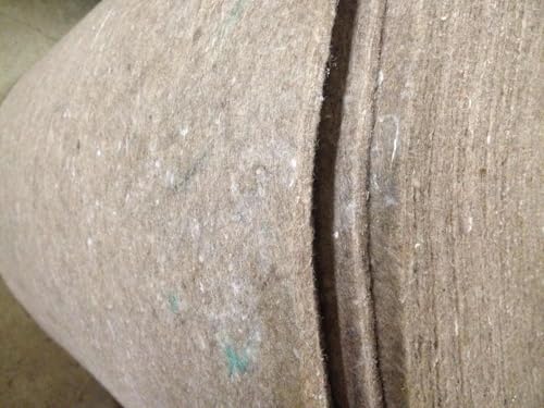 Automotive Jute Carpet Backing Underlay Padding, 78" x 36", Over 2 Yards