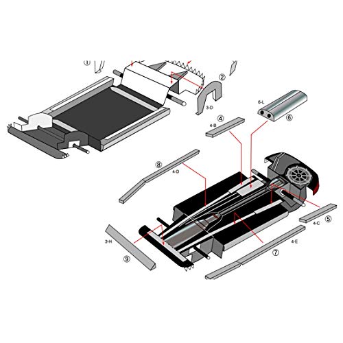 Jaguar MK2 Saloon Quebra Cabeça 3D Carro Colecionador Colagem Miniatura Papercraft HAS BRASIL