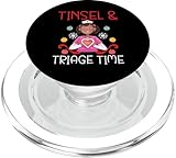 Photo Gallery tinsel & triage time nursing medical nurse christmas popsockets popgrip per magsafe Photo Gallery tinsel & triage time nursing medical nurse christmas popsockets popgrip per magsafe