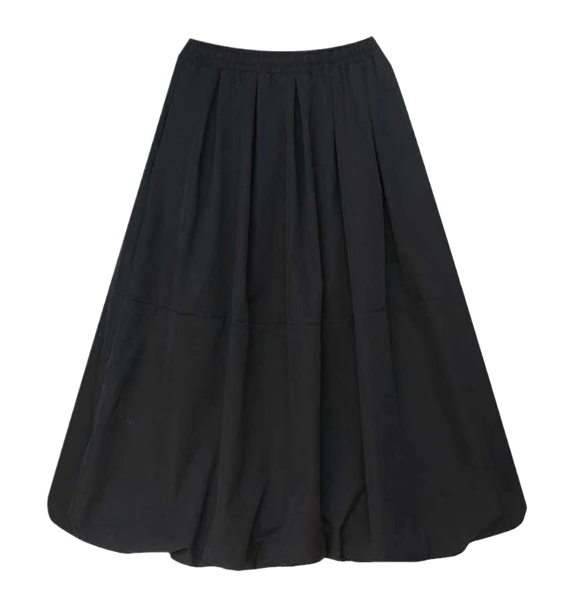 Jupe noire plissée à poches la solution silhouette élancée taille haute - 6