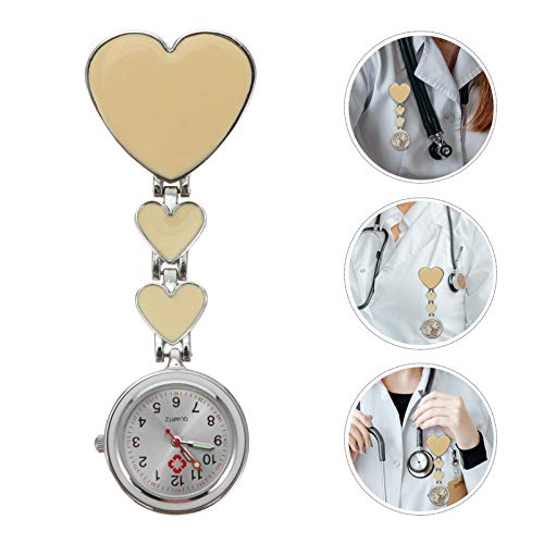 1 Unidade Mesa De Broche De Relógio De Relógio De De Lapela Pendurado Clipe No Relógio Do Médico Qua