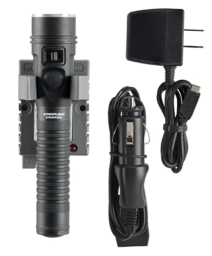 Image of Streamlight 74431 Strion 2020 1200-Lumen Rechargeable LED Flashlight Includes 120V /100V AC /12V DC Charging System and Holder, Black