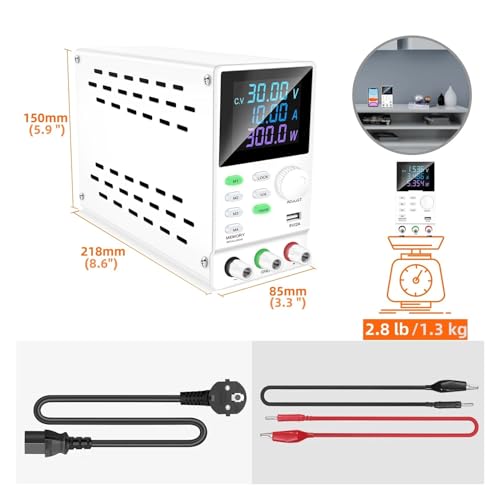 Alimentation de laboratoire CC variable 30V 10A 60V 5A réglable - 4