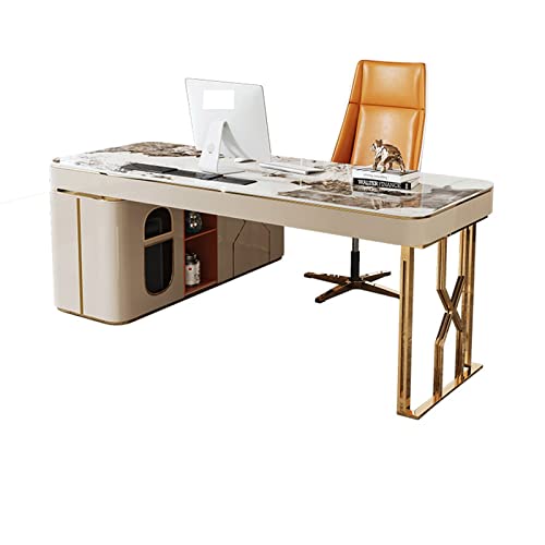 RASILI Escritorios The Boss’s Office, Tea Table, Office Table, Integrated Corner, Study, Living Room, Large Long Desk