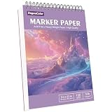 DagouColor Marker Papier für Alkoholmarker, Purple, 22.9X30.5CM (100 Sheet)